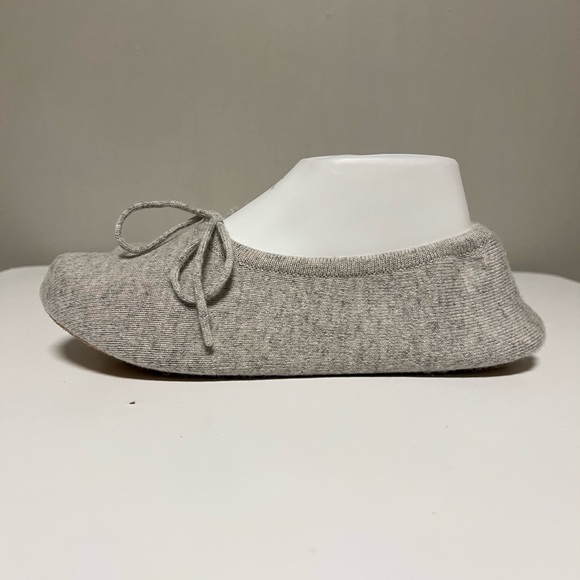 Other - N. PEAL 100% Cashmere Women’s Slippers Fumo Gray EU 39-40 US 9-9.5